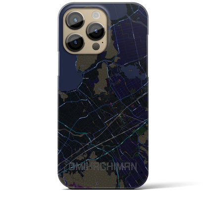 【近江八幡（滋賀県）】地図柄iPhoneケース（バックカバータイプ）