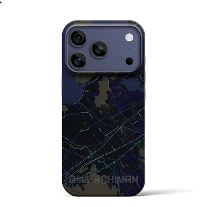 【近江八幡（滋賀県）】地図柄iPhoneケース（バックカバータイプ）