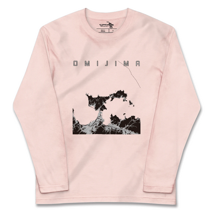 【青海島（山口県）】地図柄ロングスリーブTシャツ