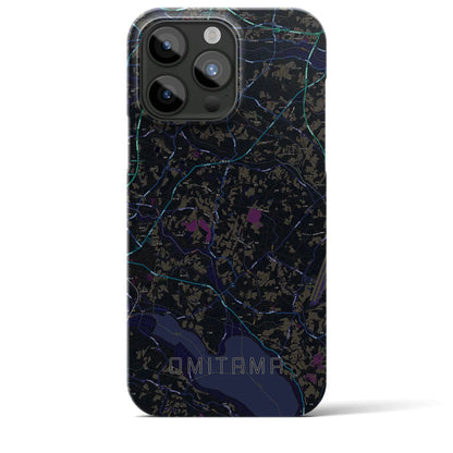 【小美玉（茨城県）】地図柄iPhoneケース（バックカバータイプ）