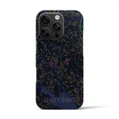 【小美玉（茨城県）】地図柄iPhoneケース（バックカバータイプ）