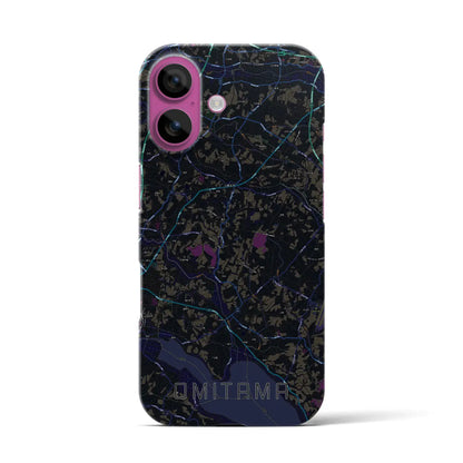 【小美玉（茨城県）】地図柄iPhoneケース（バックカバータイプ）