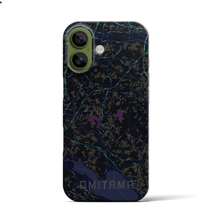 【小美玉（茨城県）】地図柄iPhoneケース（バックカバータイプ）