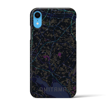 【小美玉（茨城県）】地図柄iPhoneケース（バックカバータイプ）