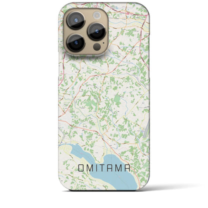 【小美玉（茨城県）】地図柄iPhoneケース（バックカバータイプ）