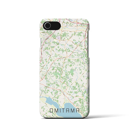 【小美玉（茨城県）】地図柄iPhoneケース（バックカバータイプ）