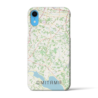 【小美玉（茨城県）】地図柄iPhoneケース（バックカバータイプ）