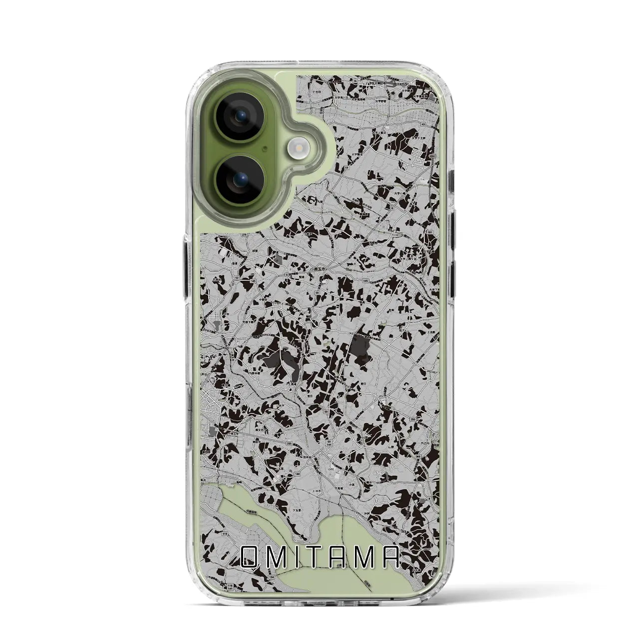 【小美玉（茨城県）】地図柄iPhoneケース（MagSafeタイプ）