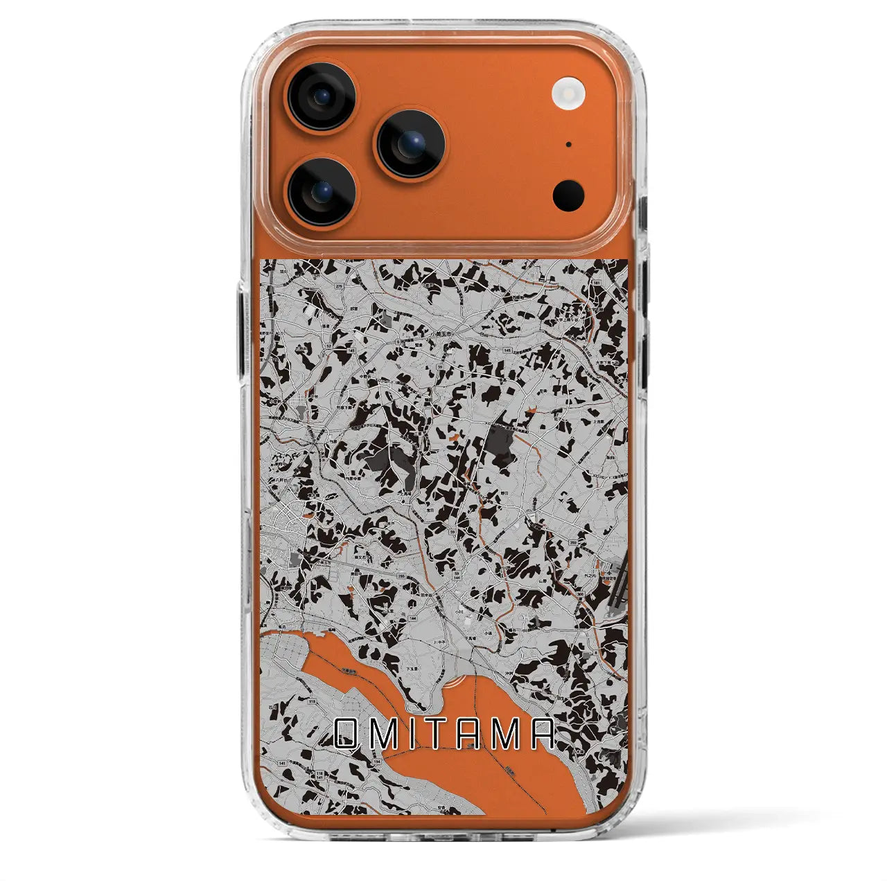 【小美玉（茨城県）】地図柄iPhoneケース（MagSafeタイプ）