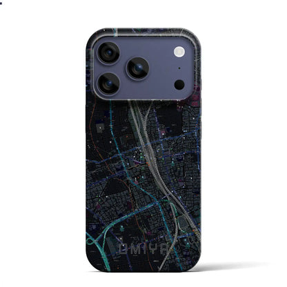 【大宮（埼玉県）】地図柄iPhoneケース（バックカバータイプ）