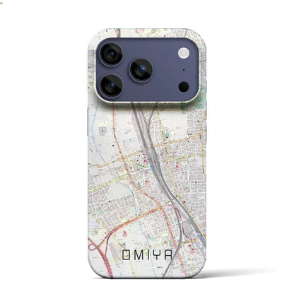 【大宮（埼玉県）】地図柄iPhoneケース（バックカバータイプ）