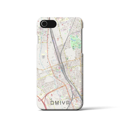 【大宮（埼玉県）】地図柄iPhoneケース（バックカバータイプ）