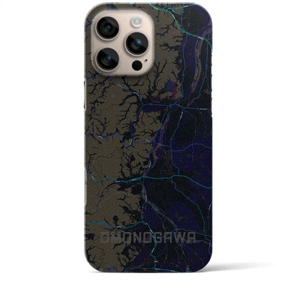 【雄物川（秋田県）】地図柄iPhoneケース（バックカバータイプ）