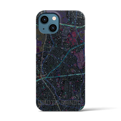 【表参道（東京都）】地図柄iPhoneケース（バックカバータイプ）