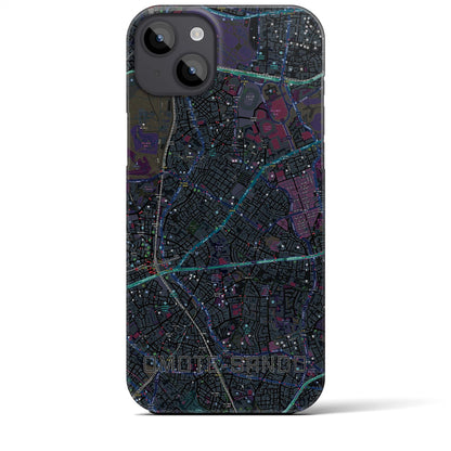 【表参道（東京都）】地図柄iPhoneケース（バックカバータイプ）