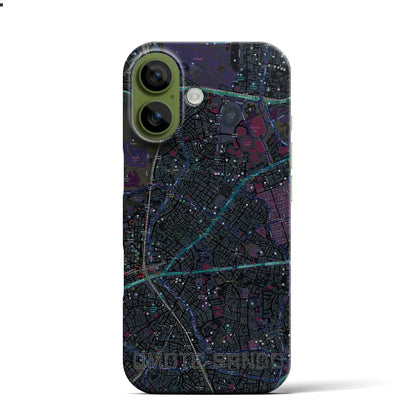 【表参道（東京都）】地図柄iPhoneケース（バックカバータイプ）