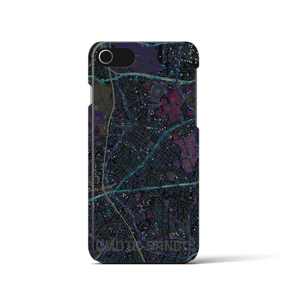 【表参道（東京都）】地図柄iPhoneケース（バックカバータイプ）