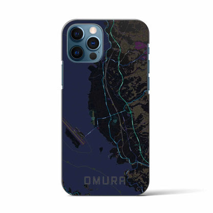 【大村（長崎県）】地図柄iPhoneケース（バックカバータイプ）