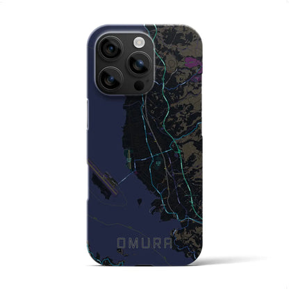 【大村（長崎県）】地図柄iPhoneケース（バックカバータイプ）