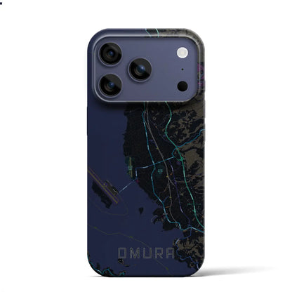 【大村（長崎県）】地図柄iPhoneケース（バックカバータイプ）