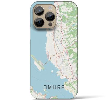 【大村（長崎県）】地図柄iPhoneケース（バックカバータイプ）