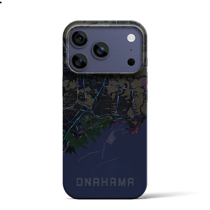 【小名浜（福島県）】地図柄iPhoneケース（バックカバータイプ）