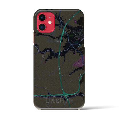 【恩方（東京都）】地図柄iPhoneケース（バックカバータイプ）