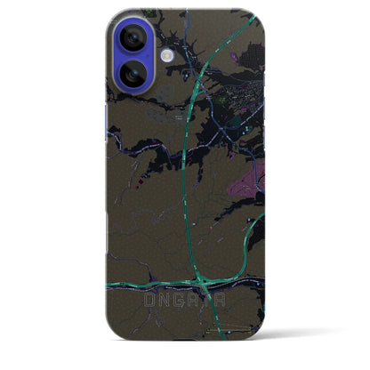 【恩方（東京都）】地図柄iPhoneケース（バックカバータイプ）