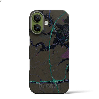 【恩方（東京都）】地図柄iPhoneケース（バックカバータイプ）