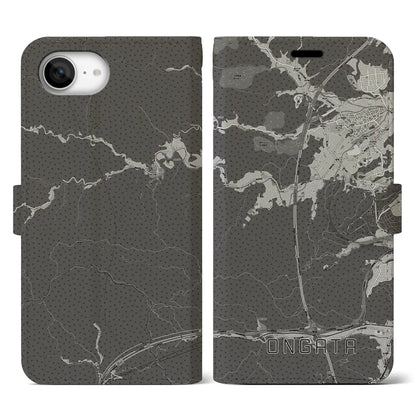 【恩方（東京都）】地図柄iPhoneケース（手帳タイプ）