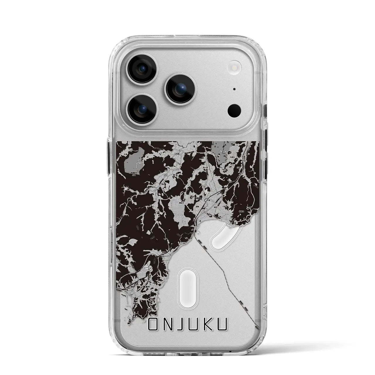 【御宿（千葉県）】地図柄iPhoneケース（MagSafeタイプ）