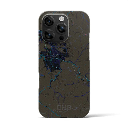 【大野（福井県）】地図柄iPhoneケース（バックカバータイプ）