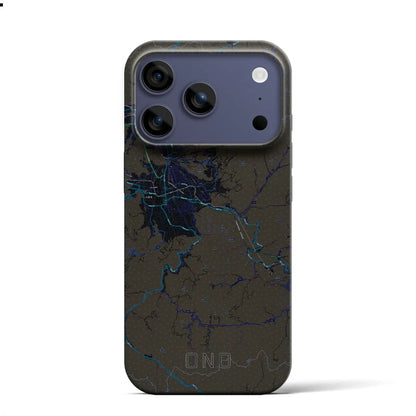 【大野（福井県）】地図柄iPhoneケース（バックカバータイプ）