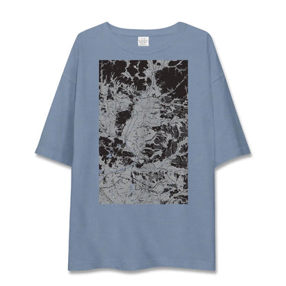 【小野（兵庫県）】地図柄ビッグシルエットTシャツ