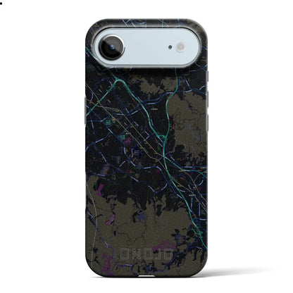 【大野城（福岡県）】地図柄iPhoneケース（バックカバータイプ）