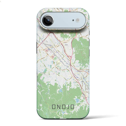 【大野城（福岡県）】地図柄iPhoneケース（バックカバータイプ）