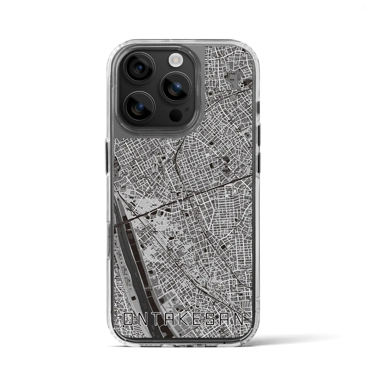 【御嶽山（東京都）】地図柄iPhoneケース（MagSafeタイプ）