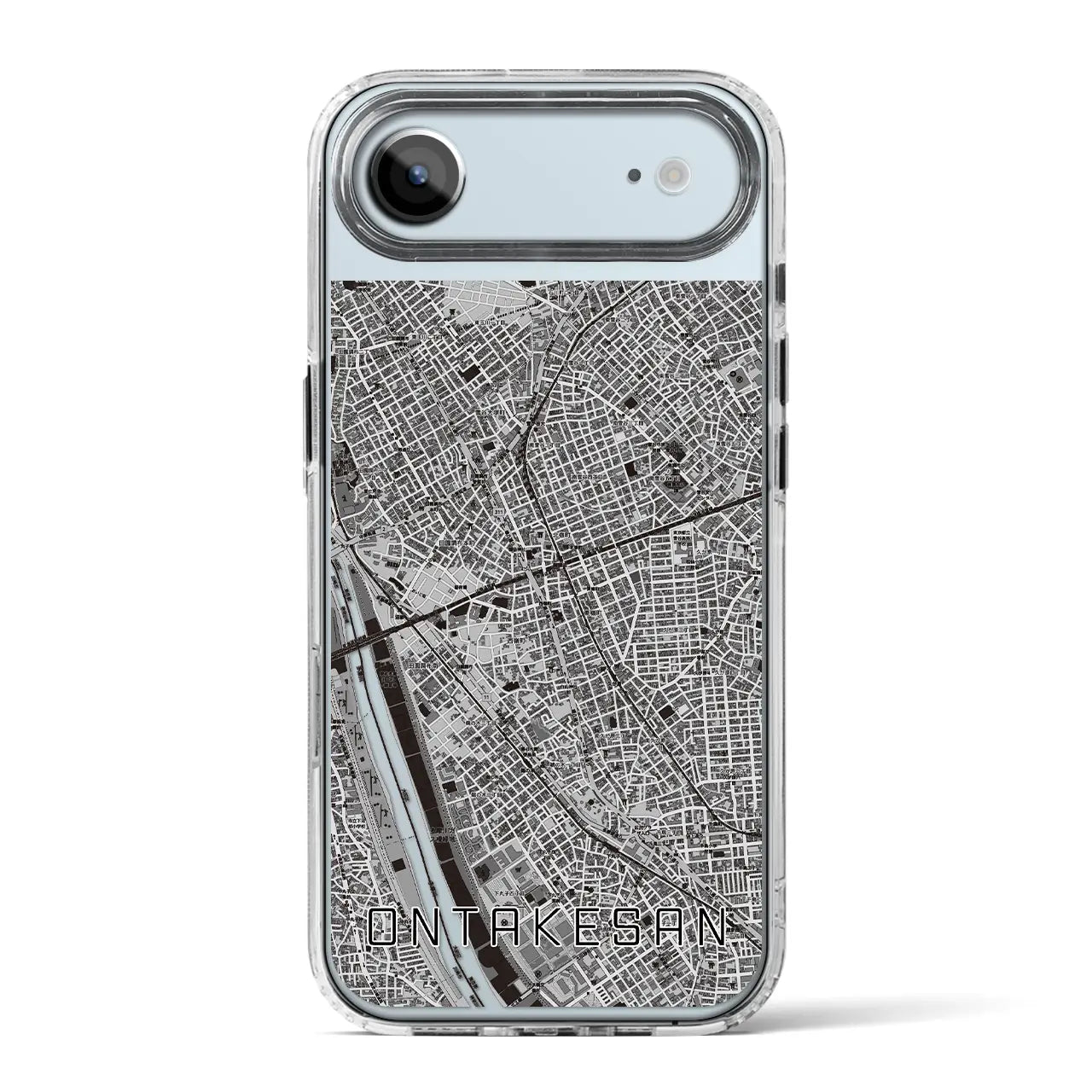 【御嶽山（東京都）】地図柄iPhoneケース（MagSafeタイプ）