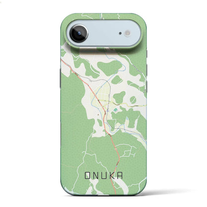 【小奴可（広島県）】地図柄iPhoneケース（バックカバータイプ）