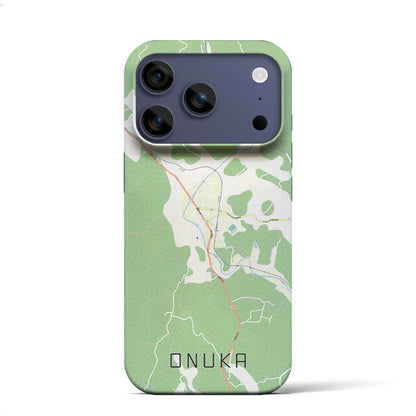 【小奴可（広島県）】地図柄iPhoneケース（バックカバータイプ）