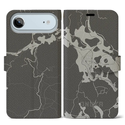 【小奴可（広島県）】地図柄iPhoneケース（手帳タイプ）