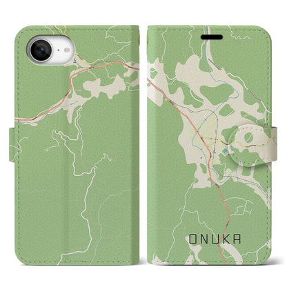 【小奴可（広島県）】地図柄iPhoneケース（手帳タイプ）