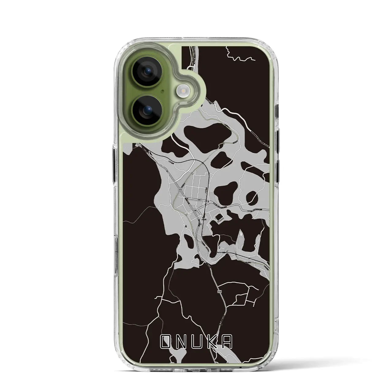 【小奴可（広島県）】地図柄iPhoneケース（MagSafeタイプ）