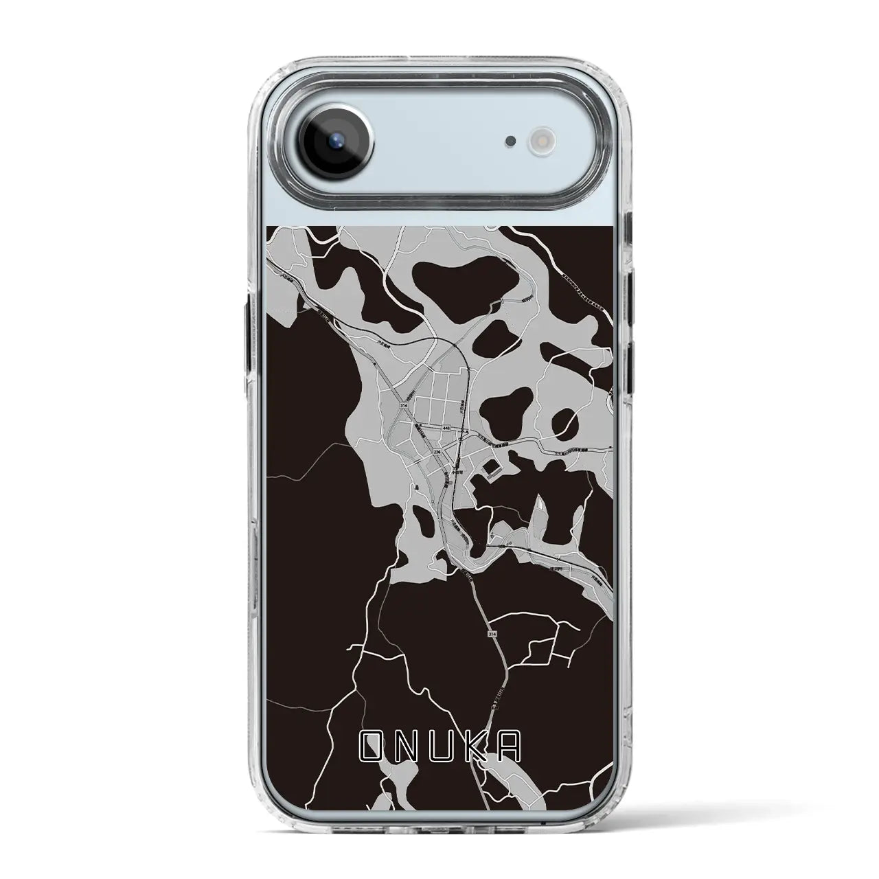 【小奴可（広島県）】地図柄iPhoneケース（MagSafeタイプ）