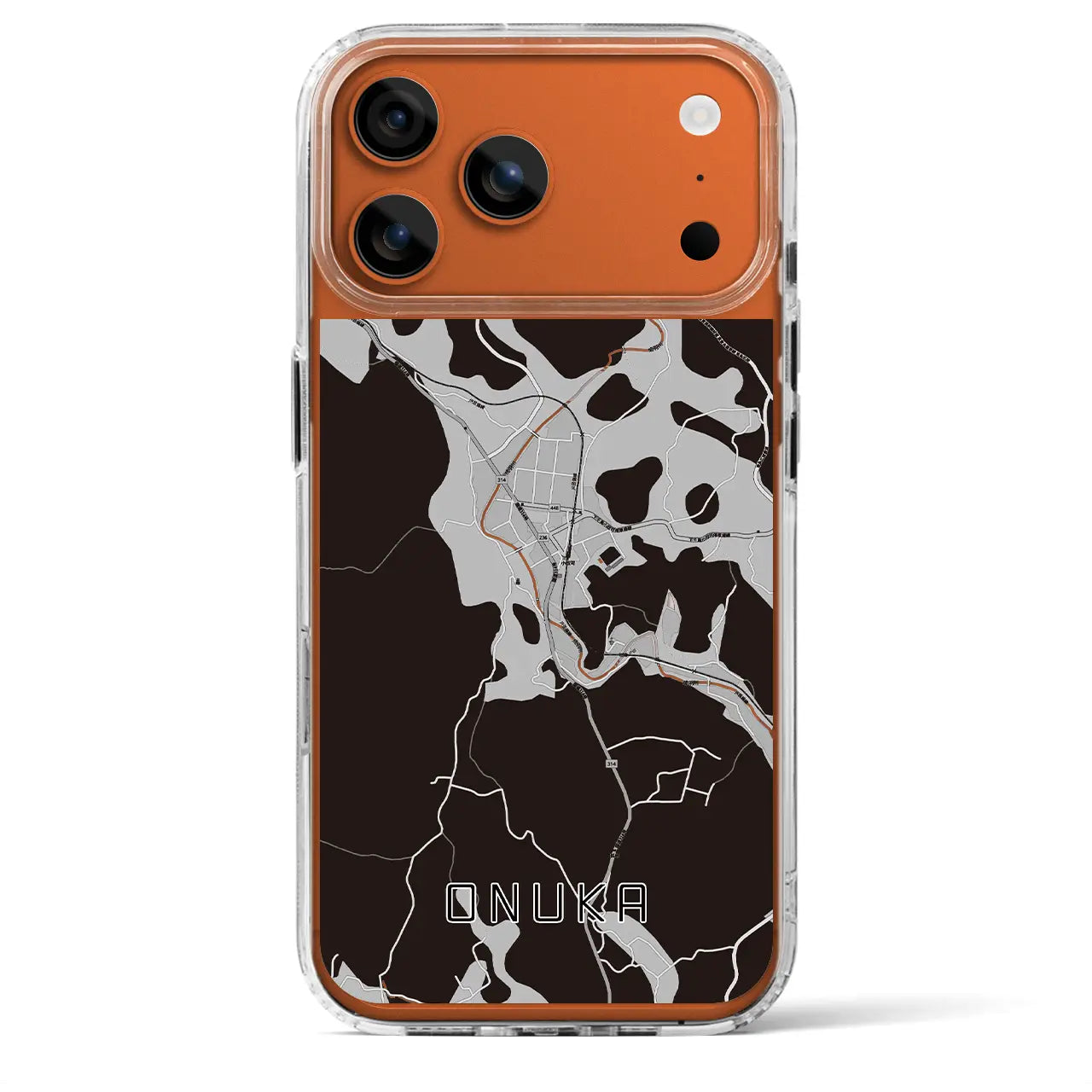 【小奴可（広島県）】地図柄iPhoneケース（MagSafeタイプ）