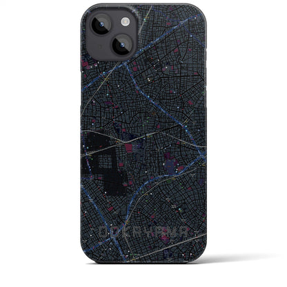 【大岡山（東京都）】地図柄iPhoneケース（バックカバータイプ）