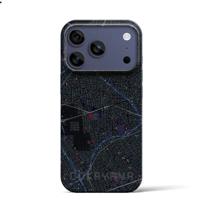 【大岡山（東京都）】地図柄iPhoneケース（バックカバータイプ）