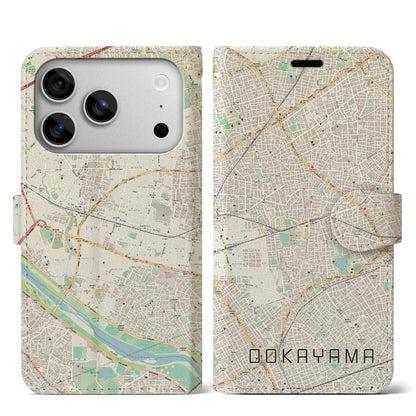 【大岡山（東京都）】地図柄iPhoneケース（手帳タイプ）