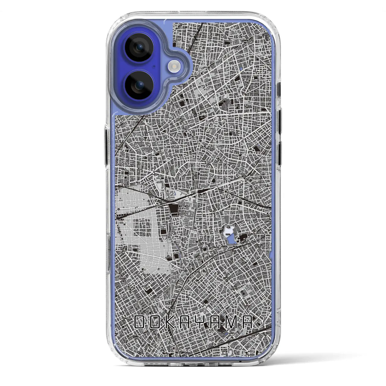 【大岡山（東京都）】地図柄iPhoneケース（MagSafeタイプ）