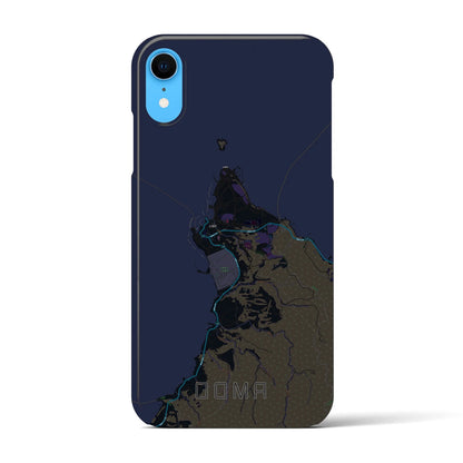 【大間（青森県）】地図柄iPhoneケース（バックカバータイプ）